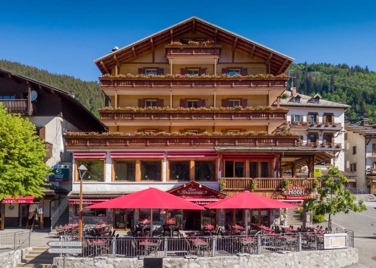 Logis La Croix-Saint-Maurice Le Grand-Bornand Exterior foto