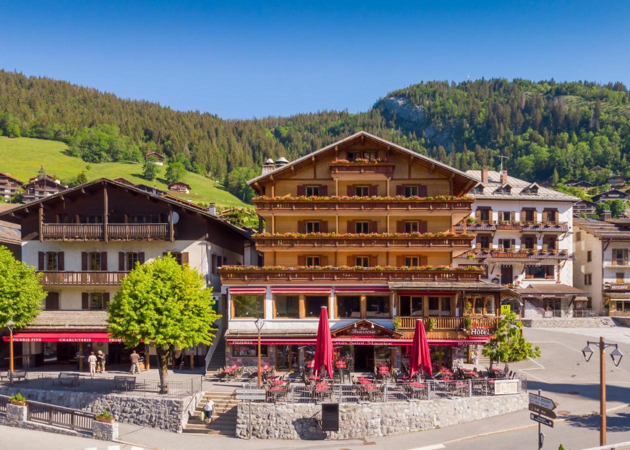 Logis La Croix-Saint-Maurice Le Grand-Bornand Exterior foto